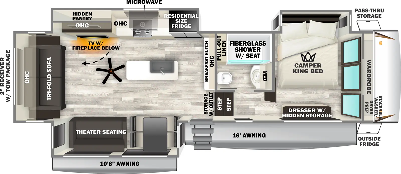 Sabre 32GKS Floorplan